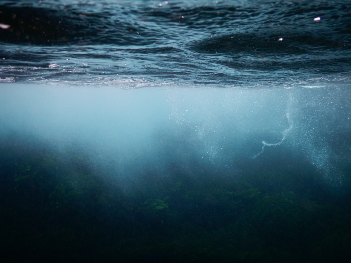 Freediving the Bass Strait Coast on a Darker Winter Day