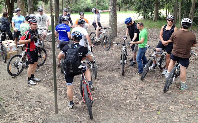 Team building 101 – IT Execs on mountain bikes? Why not!