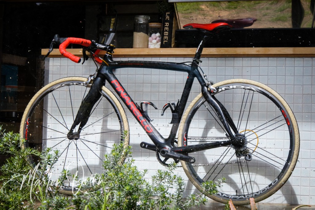 Pinarello FP Quattro Carbon Fibre Gravel Bike at Penni Ave Distillery Mornington Peninsula
