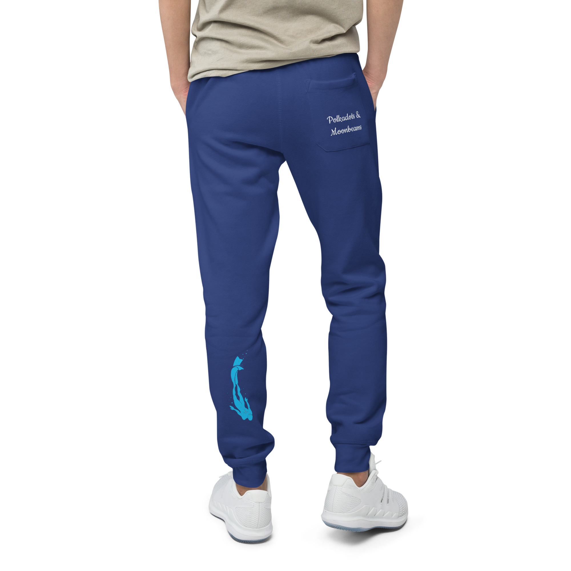 Polkadots & Moonbeams Mermaid Academy Unisex fleece sweatpants - Image 5