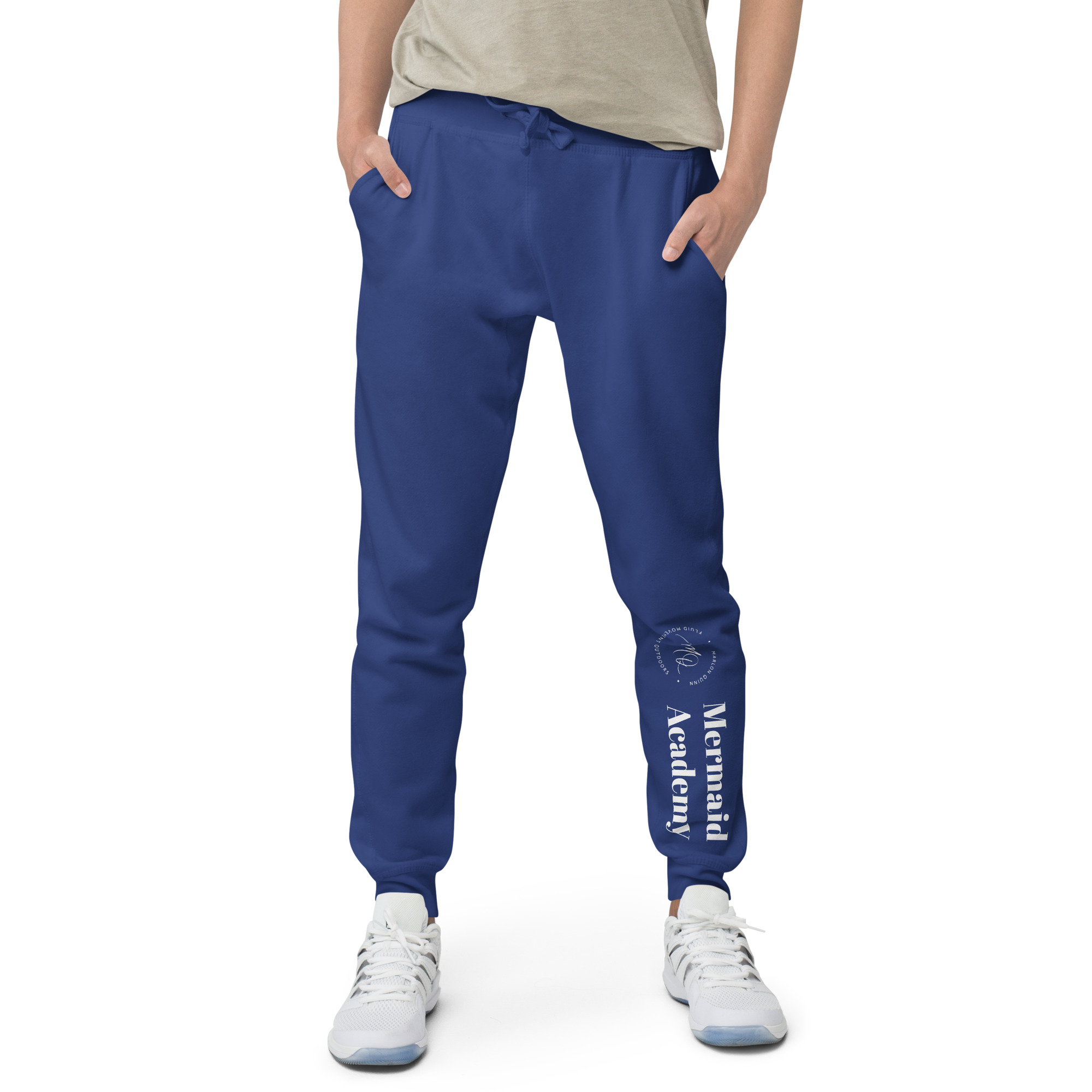 Polkadots & Moonbeams Mermaid Academy Unisex fleece sweatpants - Image 2