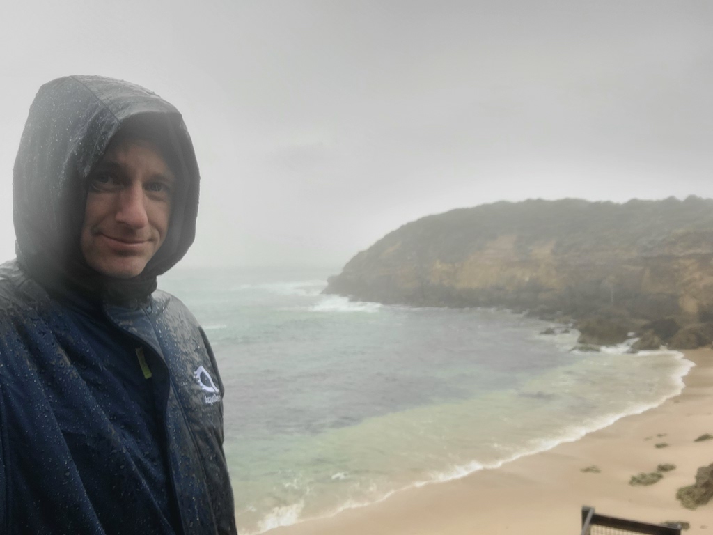 Swim Parka Waterproof Poncho Port Phillip Bay Sorrento Mornington Peninsula Victoria