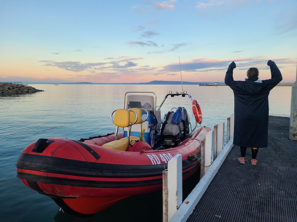 Freediving Boating Swim Parka Port Phillip Bay Sorrento Mornington Peninsula Victoria