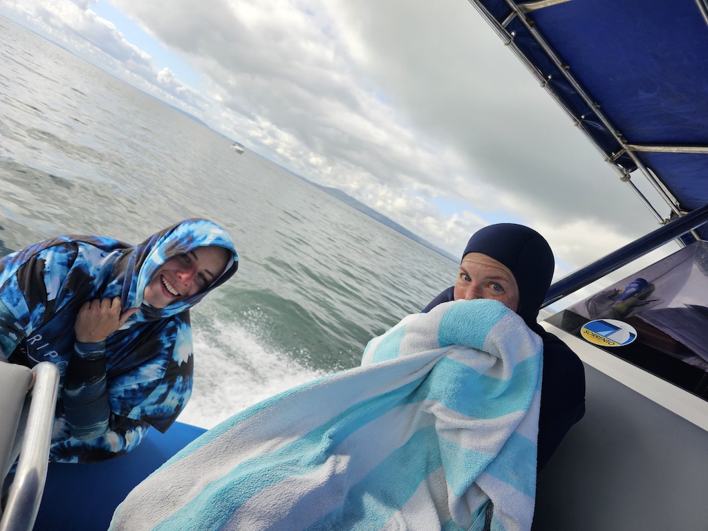 Cold Water Immersion Swim Parka Waterproof Poncho Sorrento Mornington Peninsula Victoria