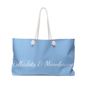 Moonbeams Weekender Bag in Blue